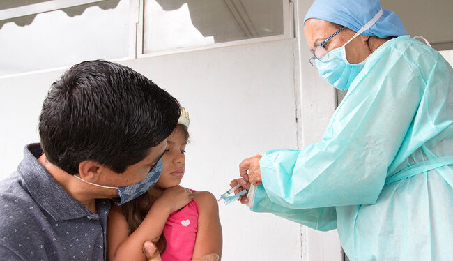 Concerns about risk of exposure to COVID-19 impact immunization services in the Americas