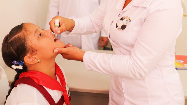 For World Polio Day, PAHO encourages countries to maintain polio vaccination to prevent outbreaks