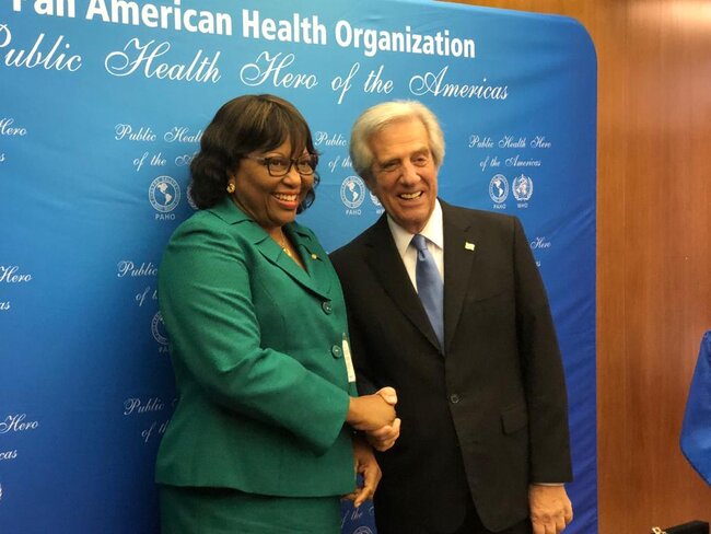 OPS lamenta el fallecimiento del expresidente Tabaré Vázquez