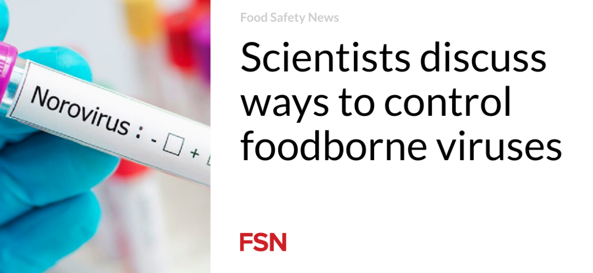 Scientists discuss ways to control foodborne viruses