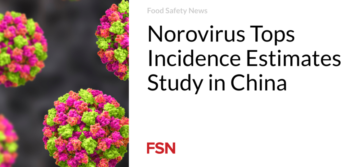 Norovirus Tops Incidence Estimates Study in China